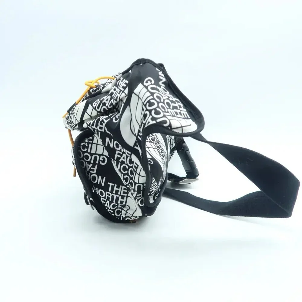 100% Authentic GUCCI Black GG Marmont Cloth Crossbody bag 861-073124 - Picture 3 of 12